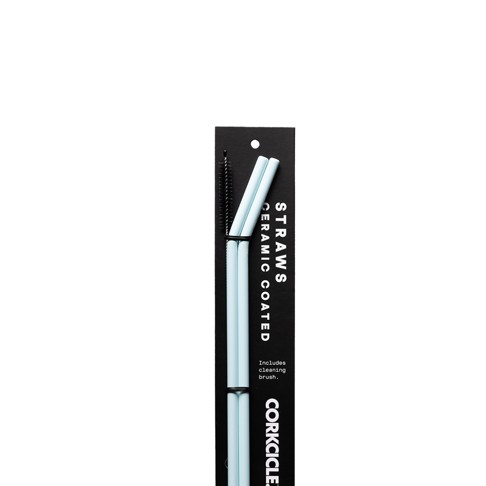 Ceramic Coated Straw Set